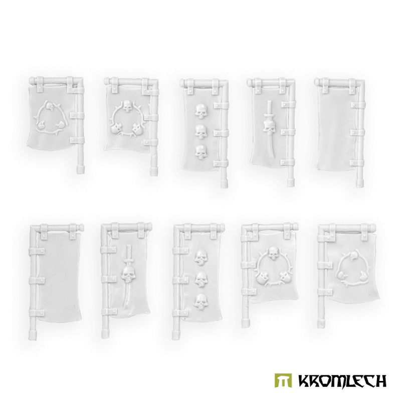 Kromlech Cyber Samurai Banners (10) KRCB356 - Hobby Heaven