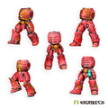 Kromlech Cyber Samurai Prime Bodies (5) KRCB353 - Hobby Heaven
