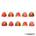 Kromlech Cyber Samurai Shoulder Pads (10) KRCB358 - Hobby Heaven