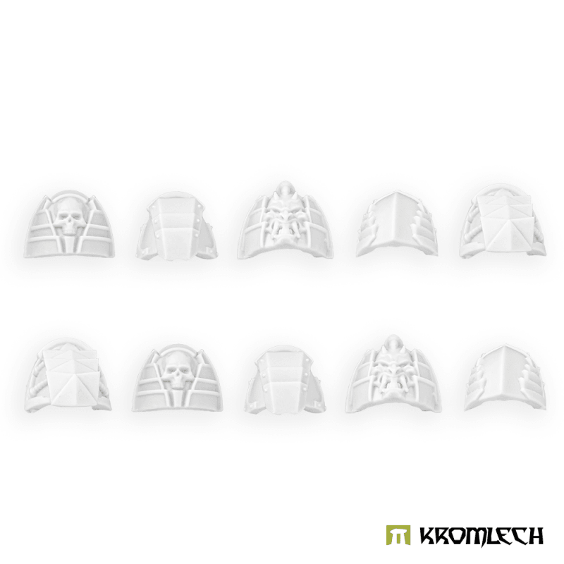 Kromlech Cyber Samurai Shoulder Pads (10) KRCB358 - Hobby Heaven