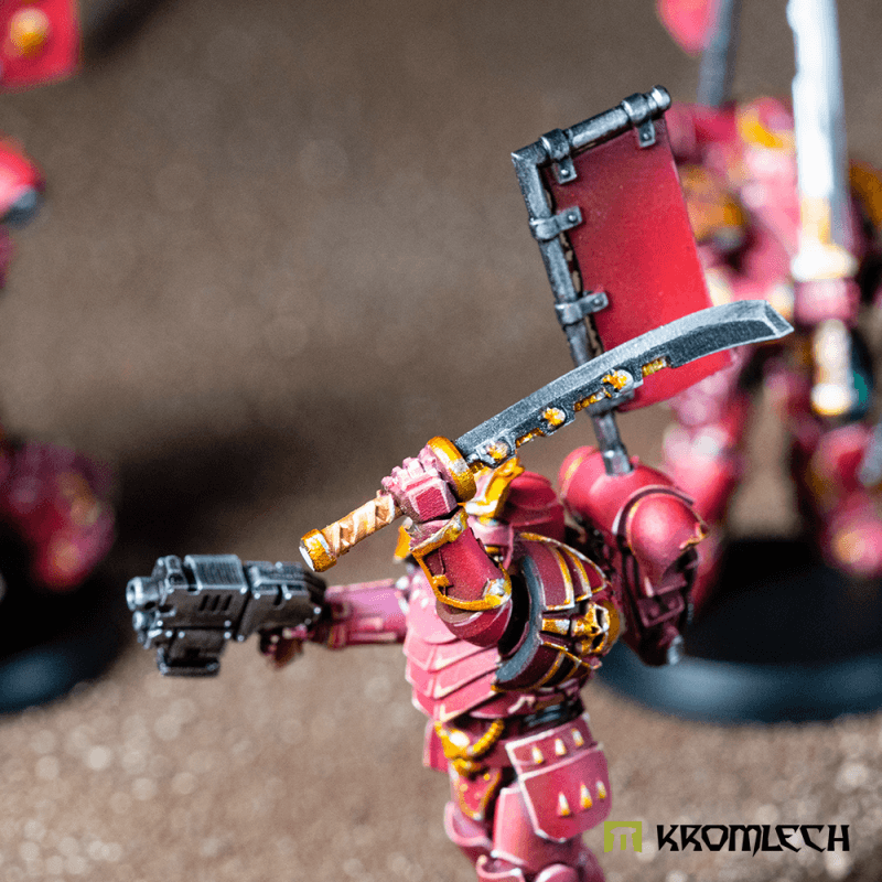 Kromlech Cyber Samurai Vibro Katanas - Left (5) KRCB354 - Hobby Heaven
