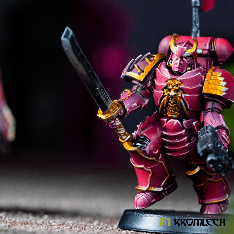 Kromlech Cyber Samurai Vibro Katanas - Right (5) KRCB360 - Hobby Heaven