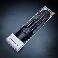 da Vinci Cosmotop-Spin 1573 travel brush set in original retail packaging with black case
