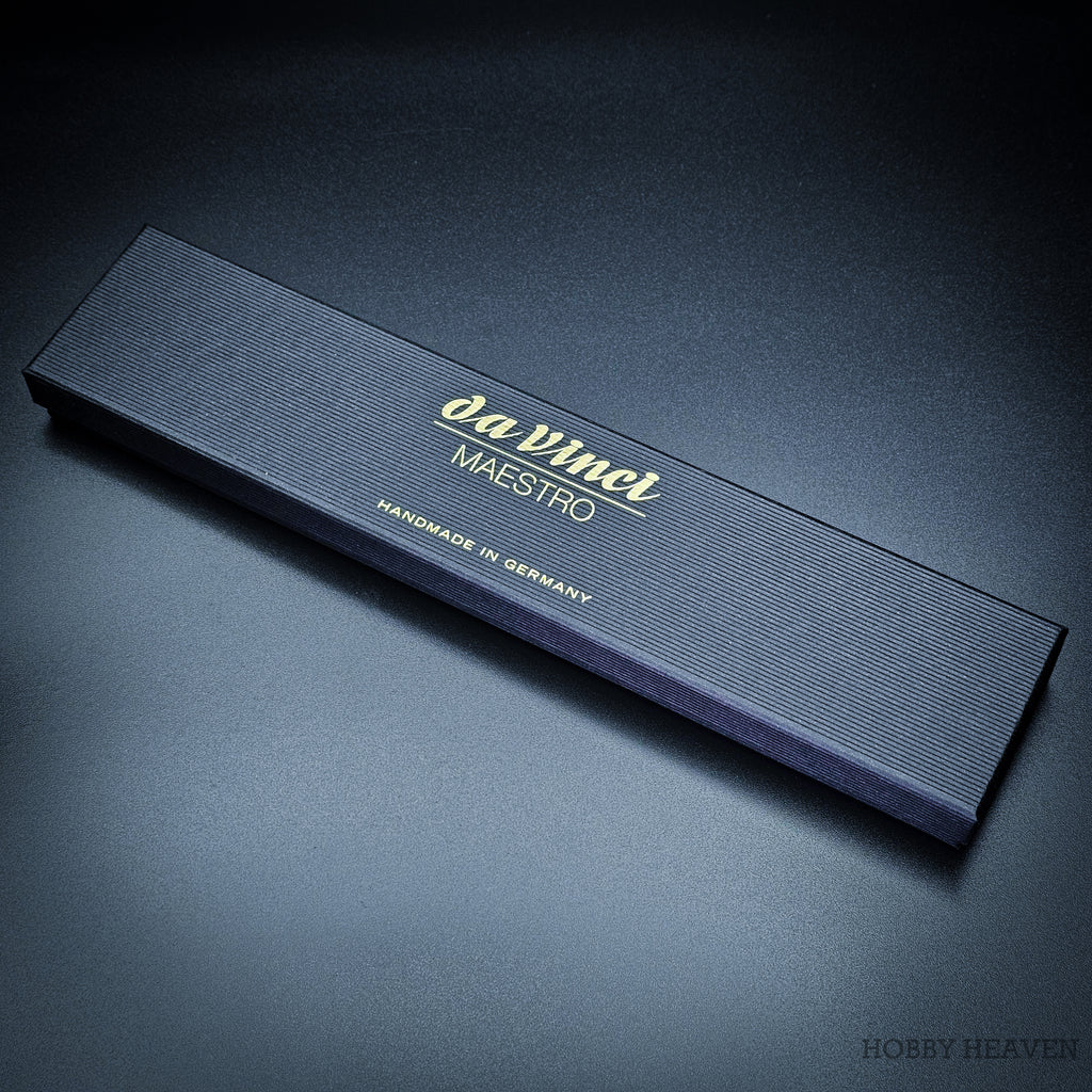 da Vinci Miniature Maestro Series 76 Kolinsky sable brush set in black presentation box
