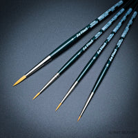 da Vinci NOVA Brush Set Series 5354 – 4 synthetic brushes for precise detail work with acrylic, oil, and watercolor mediums.
