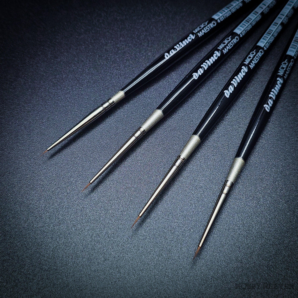 Da Vinci Series 100 Micro Maestro Kolinsky Sable Brush Range - Hobby Heaven