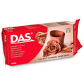 DAS Modelling Clay Terracotta 500g packaging and modeling example