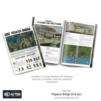 16-page scenario booklet with rules and assembly instructions for Pegasus Bridge.
