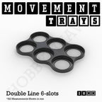 28mm Movement Trays for Tabletop Games | Wargaming | Full Range