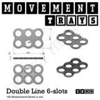 28mm Movement Trays for Tabletop Games | Wargaming | Full Range