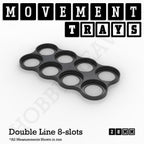 28mm Movement Trays for Tabletop Games | Wargaming | Full Range
