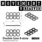28mm Movement Trays for Tabletop Games | Wargaming | Full Range