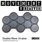 28mm Movement Trays for Tabletop Games | Wargaming | Full Range