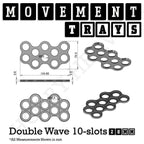 28mm Movement Trays for Tabletop Games | Wargaming | Full Range