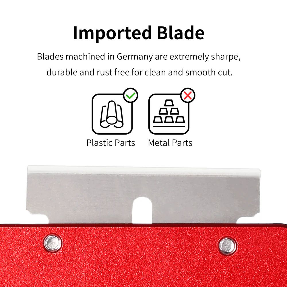 DSPIAE Imported Blade panel: blade machined in Germany, for plastic parts and not for metal