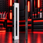 DSPIAE AT-FX01 #400/#800 DLC stainless steel file and its white box on a workbench lit in red