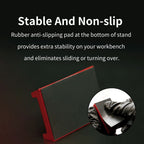 DSPIAE Stable And Non-slip panel: the rubber pad on the underside of the stand