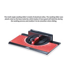 DSPIAE AT-MA panel: aluminium alloy sanding slider on a plastic-steel base for smooth sliding