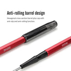 DSPIAE Anti-rolling Barrel panel: hexagonal red barrel and clear black cap