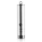 DSPIAE UV-GT mini UV light on white, showing the side push button and the ridged lower body
