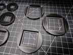 Square to Round Base Converters 3D Print Full Range