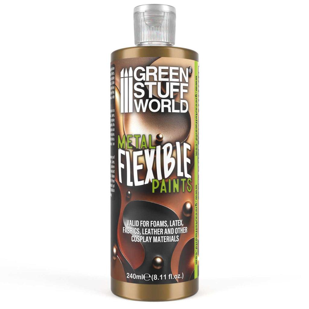 Green Stuff World Flexible Metallic Paint – 240ml