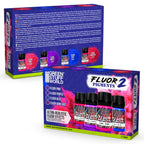 Green Stuff World Fluor Pigment Set No. 2 – 4×30ml