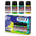 Green Stuff World Fluor Pigment Set No. 3 – 4×30ml