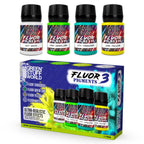 Green Stuff World Fluor Pigment Set No. 3 – 4×30ml