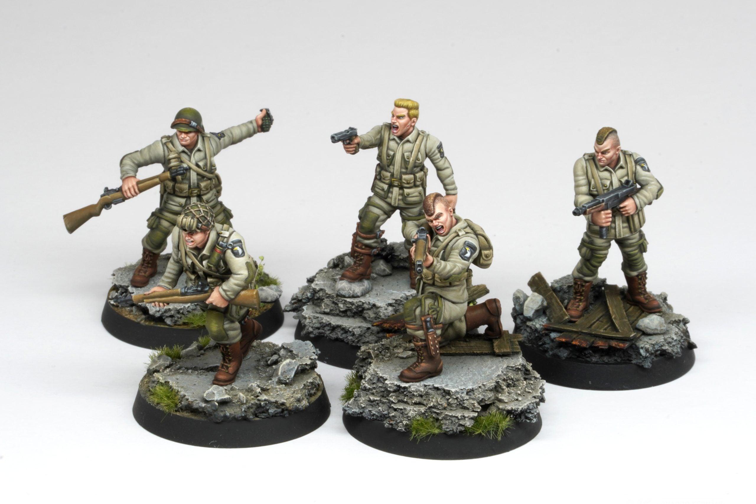 Fortunate Sons - 101st Airborne Division 10 Miniatures AKFS0010 - Hobby Heaven