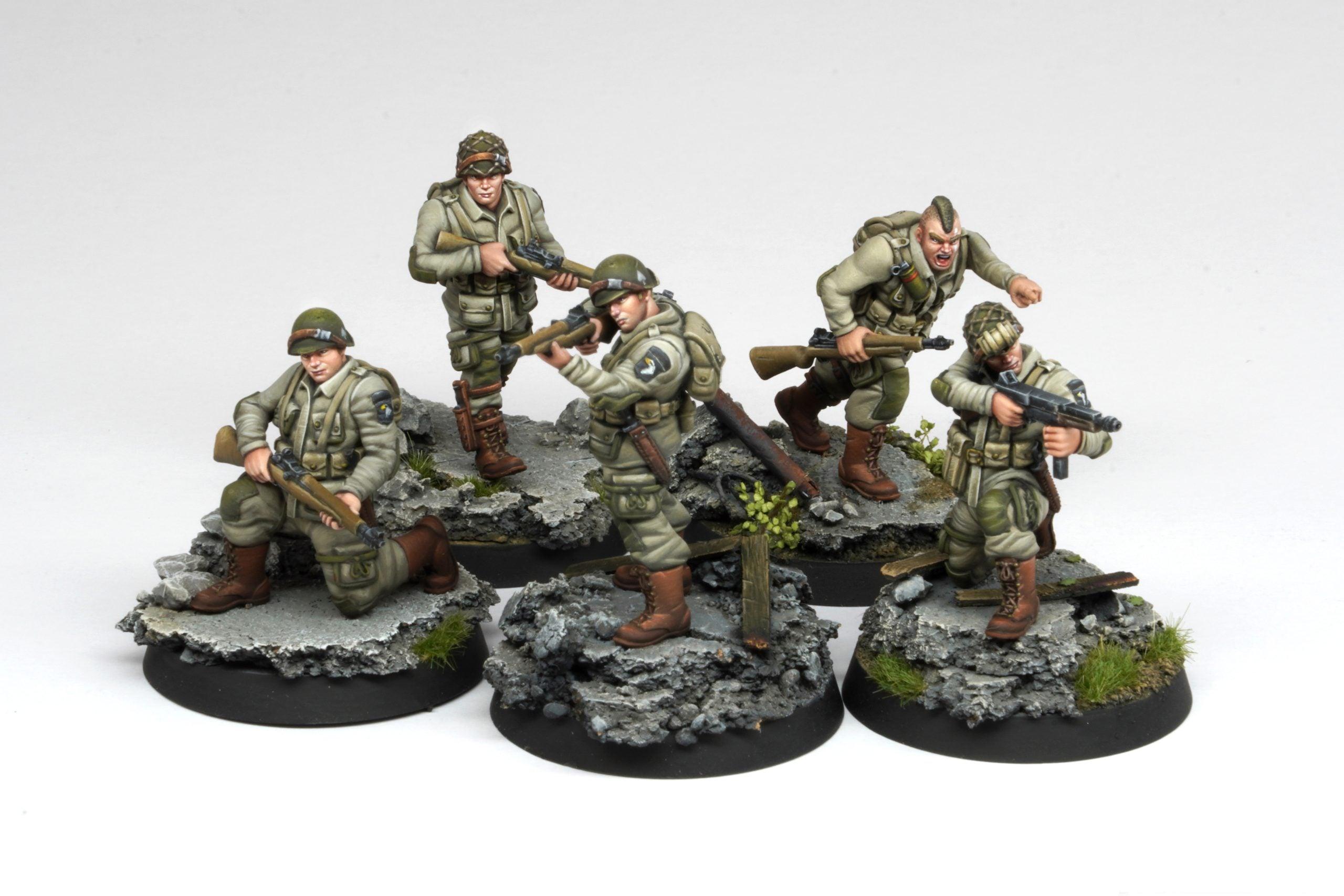 Fortunate Sons - 101st Airborne Division 10 Miniatures AKFS0010 - Hobby Heaven
