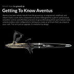 Gaahleri Aventus Black Aurora product overview with rebuilt modular airbrush body
