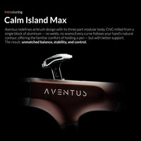 Close-up of the Gaahleri Aventus Crimson Crown modular aluminium airbrush body and trigger
