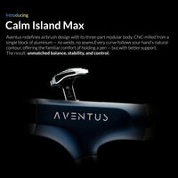 Close-up of the Gaahleri Aventus airbrush modular aluminium body and trigger design

