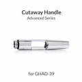 Gaahleri cutaway rear handle for GHAD-39 airbrush open design needle access