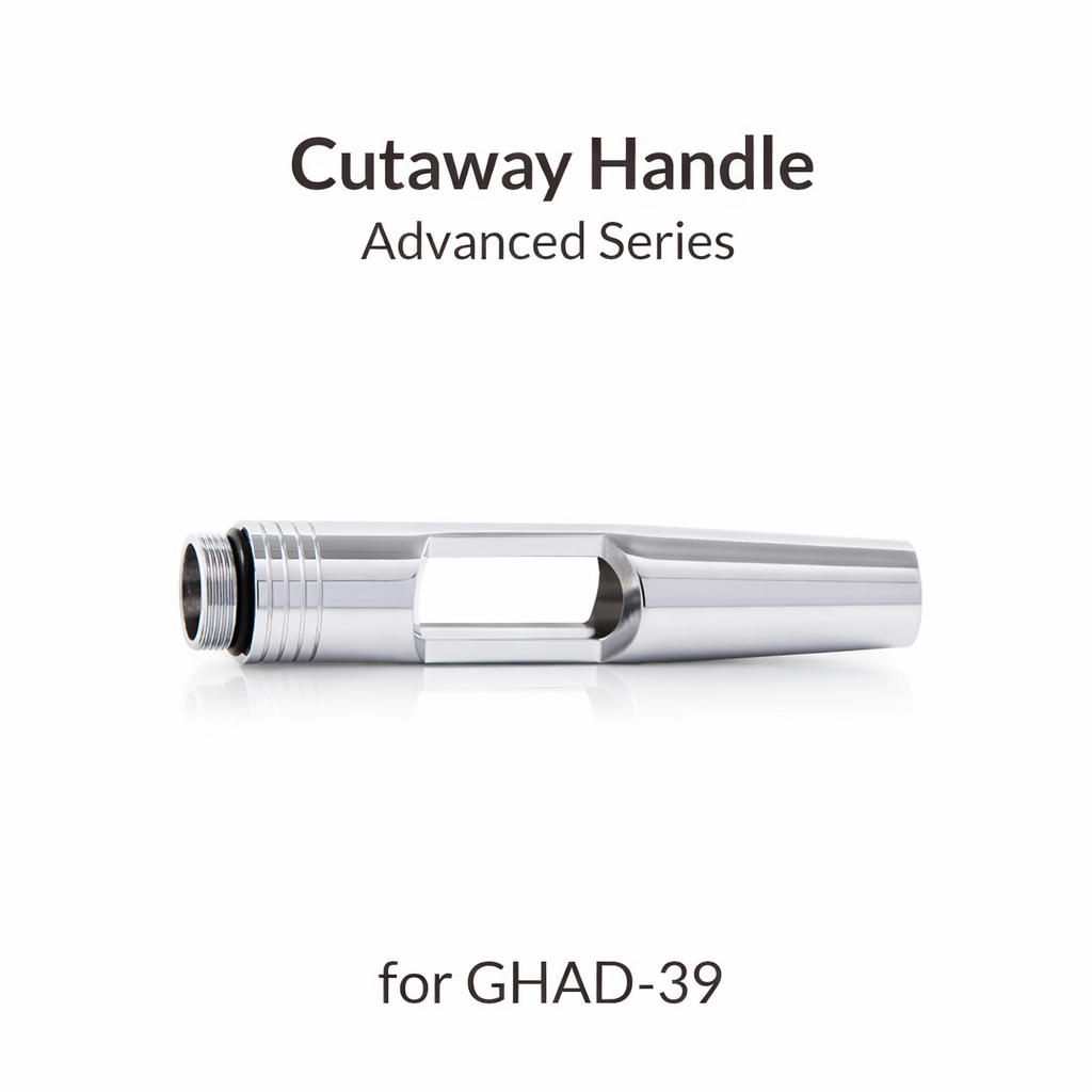 Gaahleri cutaway rear handle for GHAD-39 airbrush open design needle access