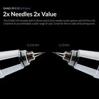 Gaahleri GHAD-39 interchangeable 0.35mm and 0.5mm airbrush needle setup