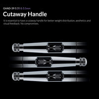 Gaahleri GHAD-39 airbrush cutaway handle design for easy needle access
