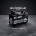 Gaahleri GT-918 Dual Drive compressor UK version studio shot on dark textured surface