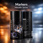 gaahleri metallic paint marker set packaging with 10 metallic colours