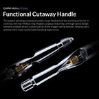 Gaahleri Mobius airbrush cutaway handle for easy maintenance and adjustment