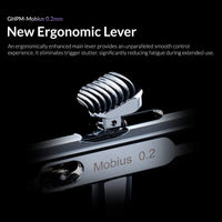 Gaahleri Mobius ergonomic trigger lever for smooth dual action airbrush control
