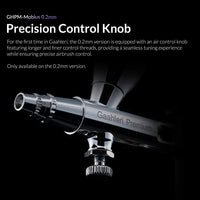 Gaahleri Mobius 0.2mm airbrush precision control knob for fine airflow adjustment
