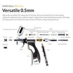 Gaahleri Mobius TG airbrush parts diagram and internal components