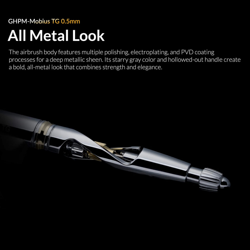 Gaahleri Mobius TG premium airbrush full metal body construction