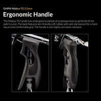 Gaahleri Mobius TG trigger airbrush ergonomic handle design
