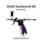 Gaahleri Swallowtail SD side feed airbrush 0.28mm 0.5mm Ace Series