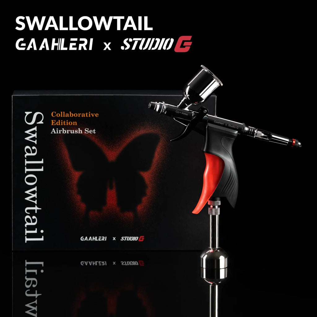 Gaahleri Swallowtail Studio G collaborative edition airbrush set