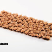 Gamers Grass Autumn Shrubs sheet with 75 tufts in different shapes and sizes for scale modeling