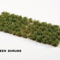 Gamers Grass Strong Green Shrubs sheet with 75 tufts 6mm